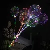 LED BOBO BALLONLICHT MET 3M STRING LICHTEN VOOR HUWELIJKE KERST KERSTHAARLOWEEN Verjaardagsballonnen feestdecoratie