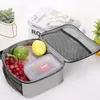 Insulated Ice Cooling Tote Oxford Thermo Lunch Bag Cold Insulation Portable Reusable Adults Travel Outdoor Work Hiking Picnic RRF12745