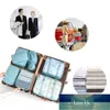 6pcs 의류 수하물 주최자 방수 여행 가방 퀼트 담요 스토어 가방 주머니 포장 큐브