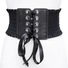 Vintage Tassel Bow Tie Belt Women Skirt Strap Decoration Waist Cover Waistband Wide Lace Up Belts Wholesale