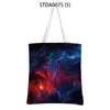 Storage Bags Starry Sky And Milky Way Home Supplies Cosmetic Bag Organizer Pouch Stationery Kitchen Organization