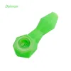 Waxmaid Diamond shaped smoking hand pipes 11 mixed Colors for retail ship from US local warehouse