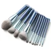 Custom Logo Makeup Brush Luxury Beauty Brushes Super Soft Vegan Cosmetics Foundation Make up Tool Set