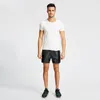 Idopy punk läder korta byxor manlig hår stylist nattklubb sommar pu scen prestanda hip hop män kläder shorts mäns