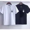 Designer Luxury Men's t Shirts Premium Cotton Printing Brand White Black Casual Tops for Size S-2xl 2 Colors T-shirts Back Arrow x Short Sleeve Tees Urdm