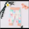 Sets Baby, Kinder Umstandsmode Herbst Winter Geboren Kleidung Set Langarm Tops T-Shirt + Hosen Kleinkind Kleinkind Baby Batik Kleidung 3-teiliges Outfit