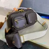 Mode Frauen Tasche Kamera Handtasche Geldbörse Leinwand natürliche Stud Designer Männer Messenger Bags