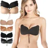 Kleverige onzichtbare lift omhoog bh adhesive bh push up borst pad backless strapless jurk bras magische nipplaten voor vrouwen