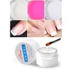 Gel per unghie 15ml Estensione per costruzione rapida Acrilico Bianco Trasparente UV Art False Glue Potherapy 3 colori