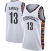 Basketball Jerseys James Harden \ Rbrooklyn \ Rnets James \ Rharden Core Players刺繍スイングマンSERSEY
