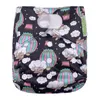 Goodbum Colorful Cat Hook Loop Cloth Diaper Washable Adjustable Nappy For 315KG Baby Diapers8336473