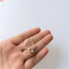 Amore cuori forma mini carino bottiglie di vetro pendenti piccolo fai da te con tappo di sughero trasparente vasetti trasparenti regalo fiala 100 pezzi all'ingrosso buona quantità