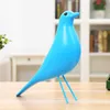 Hars Craft Bird Figurine Standbeeld Office Ornamenten Sculptuur Woondecoratie Accessoires Bird Sculpture Black 210607