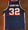 100% sömnad Richard Hamilton Basketball Jersey Mens Women Youth Anpassade nummer Jerseys XS-6XL