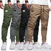 Casual Männer Vier Jahreszeiten Leinen Hosen Street Style Mode Baggy Flut Hosen Männlichen Jogging Hosen Pantalons Pour Hommes Hosen