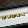 TBJ Doğal Brezilya Citrine Oval Cut6 8 mm Yaklaşık 1ct Yukarı Citrine Gevşek Taş Taşları 925Silver Takı Doğal Taş H1269E