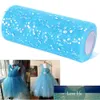 Glitter sequin tulle roll bröllop dekoration 25 meter 15cm spole tutu organza laser diy hantverk födelsedagsfest dekoration fabrik pris expert design kvalitet senast