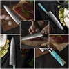 Grandsharp 93 tum Damaskus Chef Knife High Carbon Steel 67 Lager VG10 Japanese Chef039s Kitchen Gyuto Knives Cooking Tools G4038252