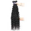 IsHow 8-28 "Longo Comprimento Profundo Loose Corpo Brasileiro Extensões Peruanas Hands Human Human Bundles Weave Curly Weave Wews