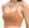 Lu20 soutien-gorge Y style Yoga séchage rapide Push Up Camisole débardeurs femme sous-vêtement de sport mode Sexy Camis