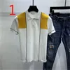 남자 스키니 한국 얼음 실크 니트 하프 슬리브 통기성 티셔츠 크루 넥 자수 짧은 소매 210420