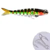 DHL Delivery 10 color 9cm 7g Bass Fishing Lures Freshwater Fish Lure Swimbaits Slow Sinking Gears Lifelike Lure Glide Bait Tackle Kits