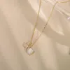 Anhänger Halsketten Koreanischer Stil Super Fairy Fashion Trend Schlüsselbein Halskette Kalter Wind Einfache Nische Temperament Persönlichkeit Schmuck