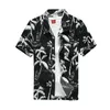 Männer Casual Hemden Sommer Herren Kurzarm Strand Hawaiianer Blume Floral 2021 Urlaub Camisa Masculina M-5XL