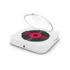 Портативный CD-плеер BT Speaker Stereo CD-плееры Светодиодный экран Настенный монтируемый USB TF MP3 Музыкальный проигрыватель с ИК-дистанционным управлением FM-радио