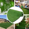 装飾的な花の花輪の花輪園の装飾屋外人工芝カーペットのプラスチックバルコニースクールの結婚式の緑の苔PET犬の芝刈り