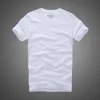 Hommes t-shirt af 100% coton solide O-Neck t-shirt à manches courtes de haute qualité 210716