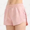 أزياء LU LOULE YOGA OUTFIT SHORTS WOMENS WOMENS DRY GAM PORTIS