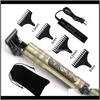 Soins Outils de coiffure Produits Drop Livraison 2021 Barbier professionnel rechargeable Tondeuse à tête chauve sans fil Coupe de cheveux Hine Be3514779