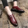 Moda Buty Męskie Slip On Loafers Leather Tassel Wedding Party Shoes Oddychający Office Męskie Outdoor Dress Men Shoes