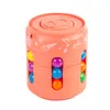 Magic Color Bean Finger Top Can Spinning Formula Children Intelligence Development Thinking Puzzle Brain Movement Adult Toy