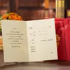 結婚式の招待状パーソナライズされた印刷可能なヨーロッパスタイルのゴールドスタンピング招待カード花嫁と花roomレーザーカッティングホローアウトパーティー用品