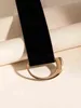 Замшиные женщины PU черные корсет ремни 2021 зима новая мода эластичная талия Cincher пояс с золотым сплавом d пряжка ремня талии G220301