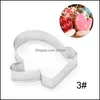 Bakeware Kitchen, Dining Bar Home Gardenstainless Steel Christmas Cookie Cutters Cake Fondant Cutter Mold Baking Cupcake Pastry Diy Tools