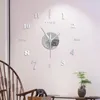 Wall Clocks 2021 Modern Design Large Clock 3d Diy Quartz Fashion Watches Acrylic Mirror Stickers Living Room Home Decor Horloge