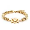 gold nautical bracelet