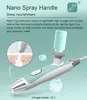 Beauty equipment water hydra dermabrasion skin care deep cleaning machine Ion slamp radio frequency Nano Spray Mesotherapy 8 in 1 plasma facial ultrasound device