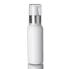 Flacon pulvérisateur vide en plastique blanc de 100ml, pompe à Lotion, taille de voyage, récipient cosmétique pour parfum, huile essentielle, Toners pour la peau