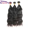 Peruvian Virgin Wet And Wavy Human Hair Extensions Full Natural Wave Bundles 3pcs Deals Cuticle Aligned Weave Exquisite Double Machine Weft
