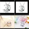 Necklaces & Pendants Jewelryprincess Pendant High Quality Swiss Women Crystal Jewelry Box Chain Crown Necklace Ps1117 Drop Delivery 2021 Crqw