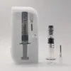 Pure Taste Glass Syringes 1.0ML Luer Lock Vape Pen Cartridges Thick Distillate Packagings Filling Injector Oil Container PVC Packaging Box Measurement Marks Empty