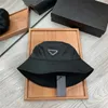 Smooth Soft Sendingy Brim Chaps Triangle Badge Fisherman Hat Simple Breathable Letter Bantage Bucket Outdoor Sunhat1196300