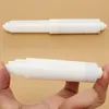 Porte-papier hygiénique Remplacement en plastique blanc Porte-rouleau Insert de rouleau Ressort d'axe