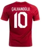 2021 Turkiet National Team Soccer Jerseys Celik Demiral Ozan Kabak Calhanoglu Yazici Hem Vit Röd Fotbollskjorta Training Uniforms Thailand