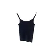 HXJJP Summer Candy-colored Halter Top Sexy Vest T-shirt Women Knitted Bottom 210607