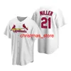 Maillot Hommes Femmes Jeunesse # 4 Yadier Molina 46 Paul Goldschmidt 11 Paul DeJong Personnalisé Blanc